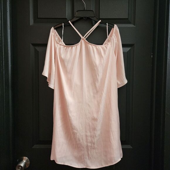 Show Me Your Mumu 'Lindsay' Halter Dress ~ Speckle Dots Pink - Picture 5 of 9